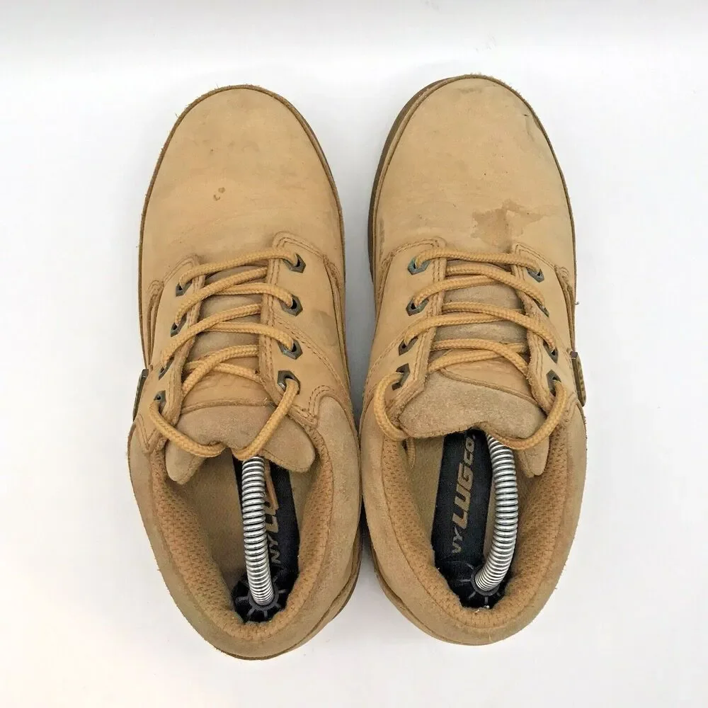 Lugz Wheat Nubuck Leather Shoes MMUM750 Men's 6.5  Lace Up Low Top Casual Derby